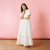 Sunshine Tienda - Ivory Eyelet Charlotte Dress: S