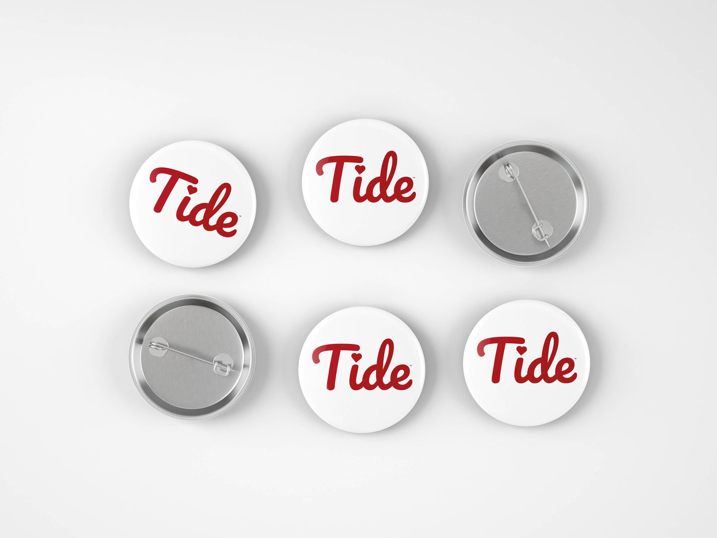 Cute As A Button - Alabama Tide Heart Button