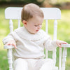 Feltman Brothers - Baby & Toddler Girls Scalloped Collar Knit Set: Ecru / 4T