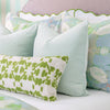 Laura Park Designs - Robin's Egg Solid Velvet Pillow: 22" x 22" Throw Pillow