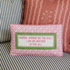 Furbish Studio - Mirror Mirror Needlepoint Pillow
