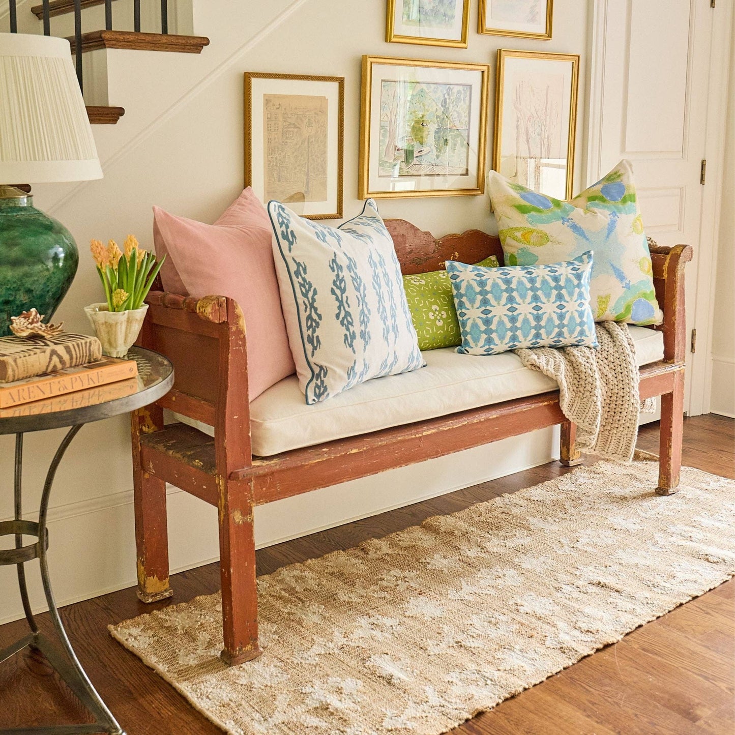 Laura Park Designs - Dhalia Jute Rug, Ivory: 2.5' x 8'