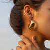 Olivia Le - Chunky Gold Hoop Earrings