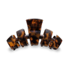 TELETIES - Classic Hair Clip | Large | Tortoise
