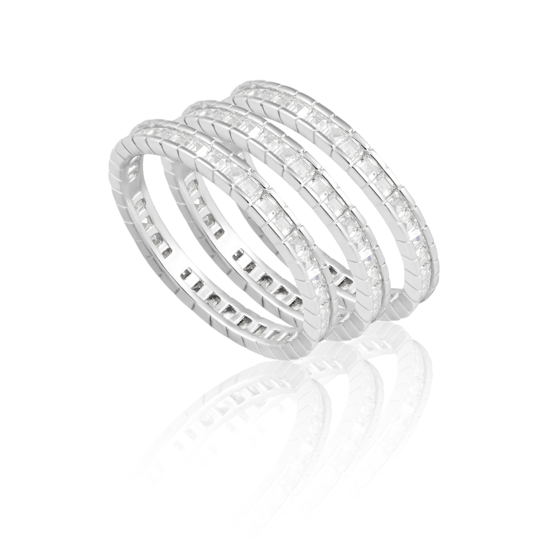 Sahira Jewelry Design - Allegra Ring Set: Gold / 6