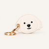 TagIt - Little Explorer Universal Tracker Charm — White Dog
