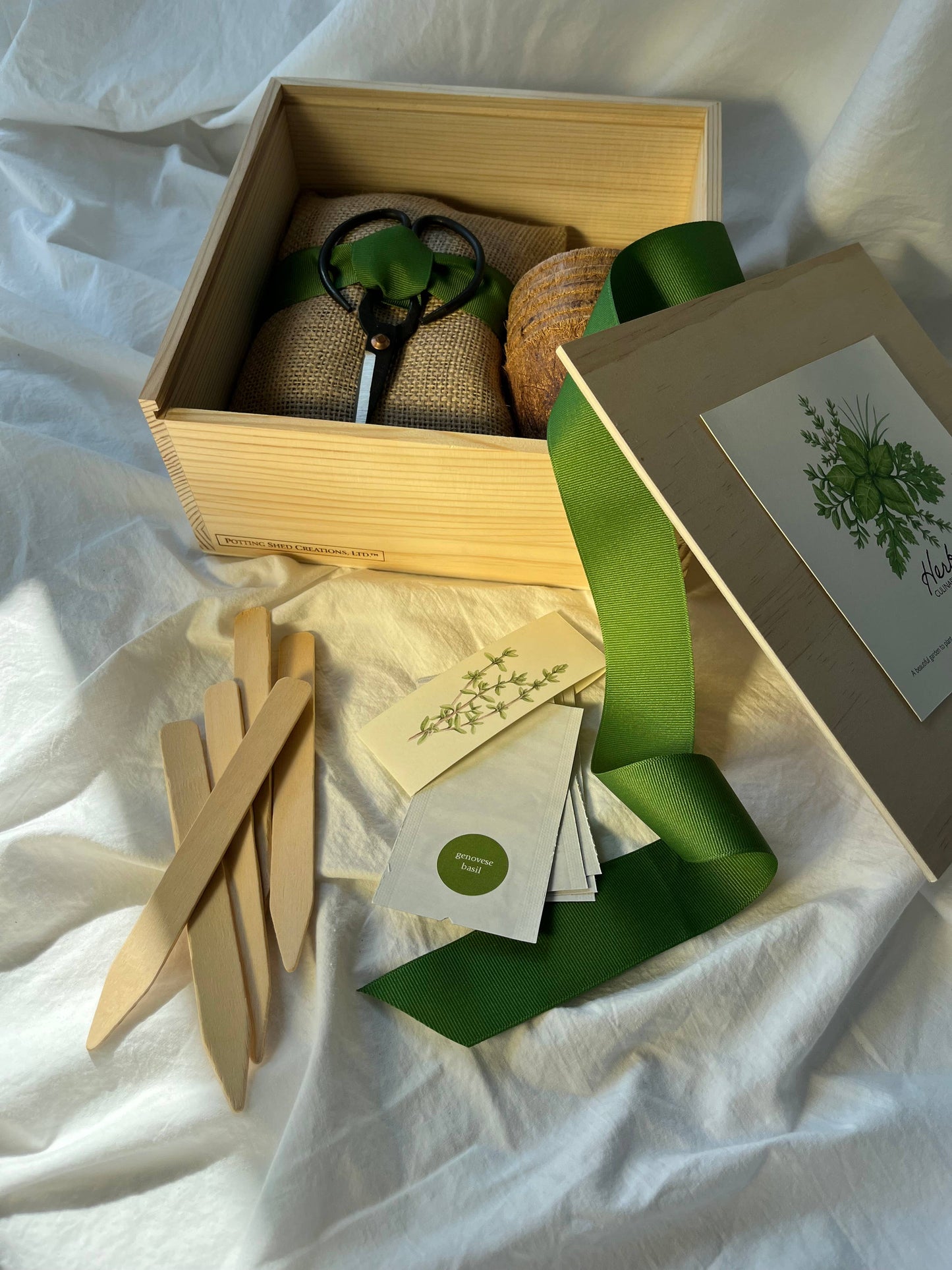 Potting Shed Creations, Ltd. - NEW Culinary Herb Garden Box | Thoughtful Summer Herb Kit