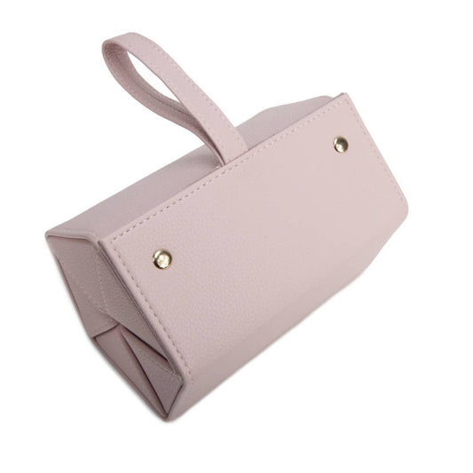 Leah Eyewear & Jewelry Case Pale Pink