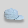 Blank Rope Hats - Perforated Structured Ice Blue / Black/Blue Rope