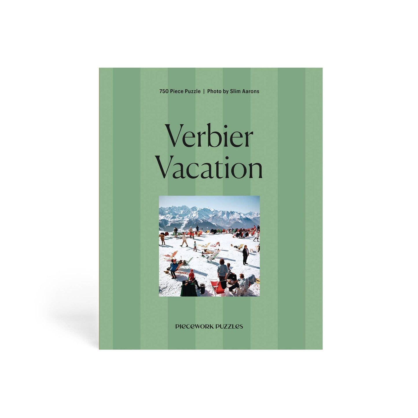 Piecework - 🎄NEW🎄Verbier Vacation - 750 Piece Slim Aarons Puzzle
