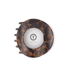 TELETIES - Tortoise | Large| Flat Circle Hair Clip