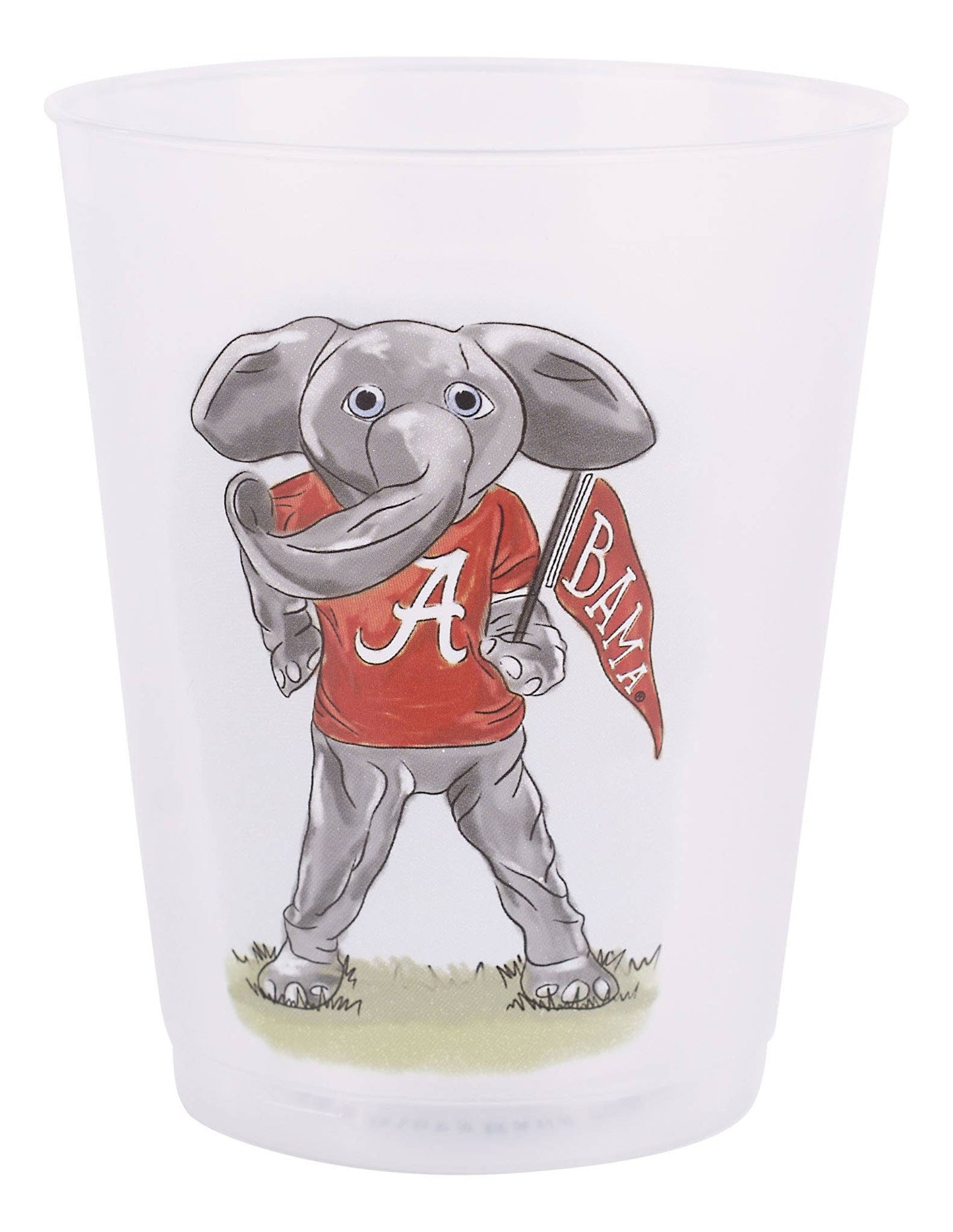 Glory Haus - Alabama Mascot Frosted Cups Set/8