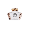 TELETIES - Classic | Blonde Tortoise | Petite | Claw Clip