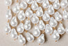 St Armands Designs of Sarasota - Natural Pearl Statement Drop Statement Earrings