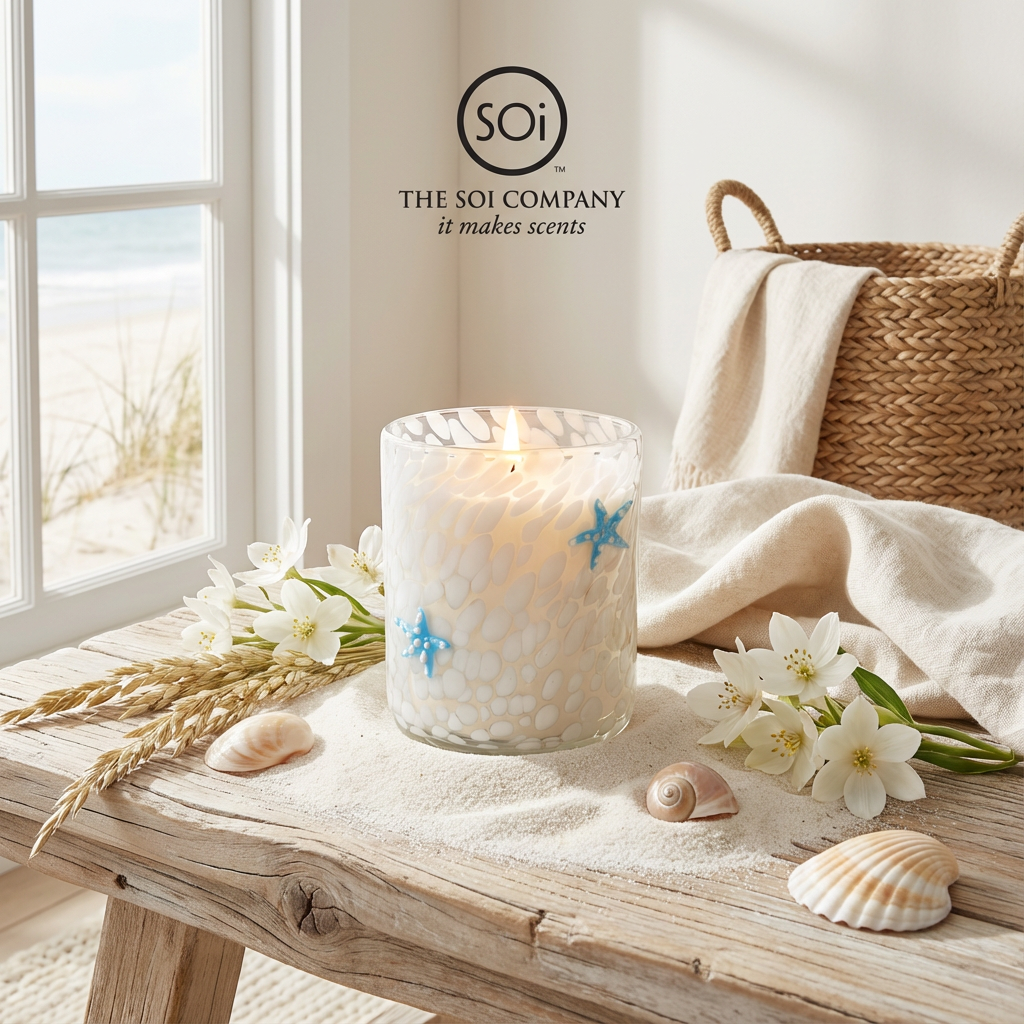 The SOi Company - Seaside Blooms (Starfish) Icon 12oz Candle