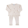 Feltman Brothers - Baby & Toddler Girls Rosebud Knit Set: Ecru / 4T