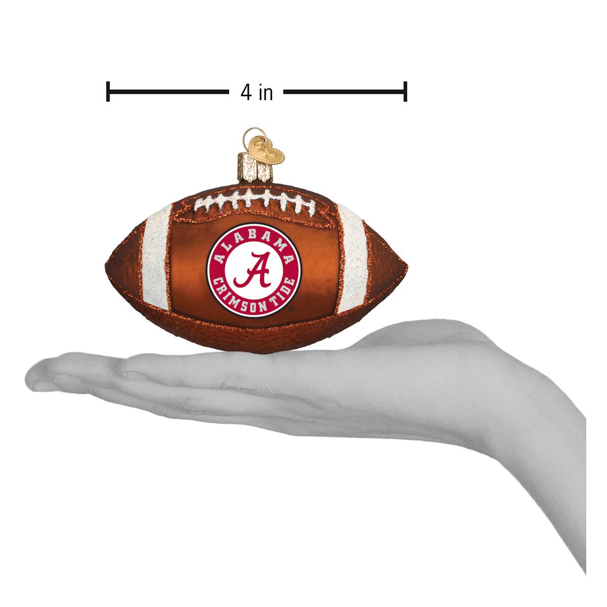 Old World Christmas - Alabama Football Ornament