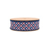 LA Ribbons Wholesale - 1 1/2" Wired Ribbon | Patriotic Diamond Stars/Plaid | 10 Yard Roll