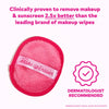 The Original MakeUp Eraser - The Pink Daily MakeUp Eraser
