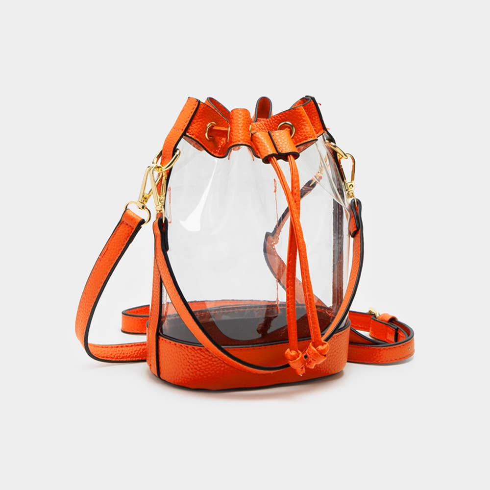 Leather Clear Purse