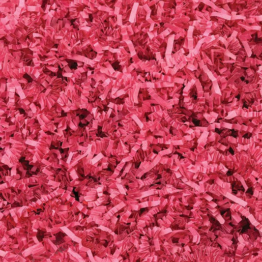 Nashville Wraps - Crinkle Cut Paper Shred 10 lb: Fuchsia / 1 Pack / 10 lb Box