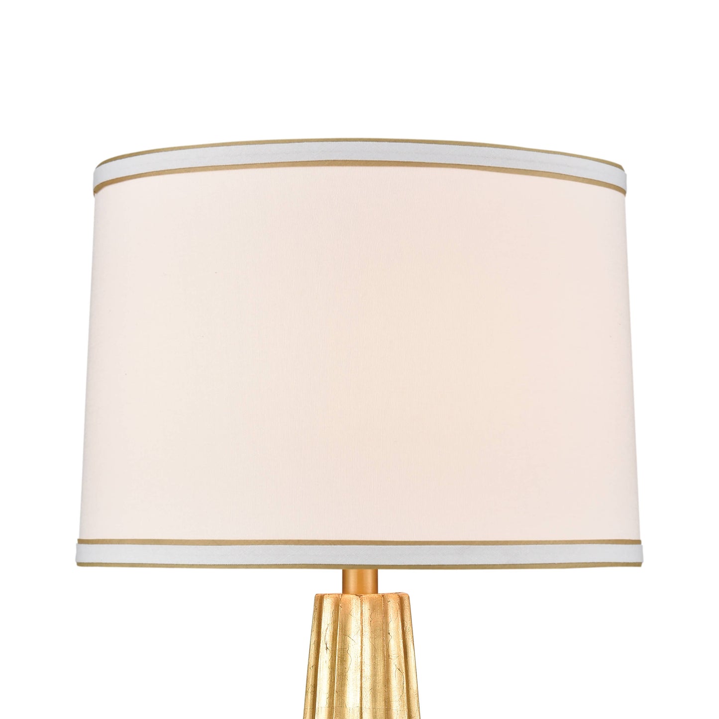 Hightower Tbl Lamp: Composite / Gold Leaf