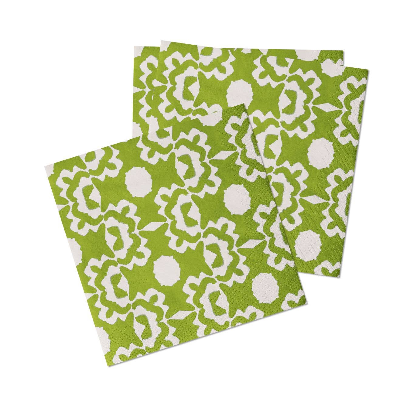 Laura Park Designs - Aspen Green Cocktail Napkins: One Size