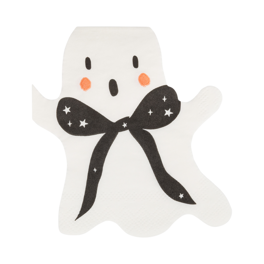 My Mind’s Eye - BQT1338 - Booquette Ghost Shaped Cocktail Napkin