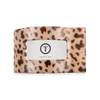 TELETIES - Flat Rectangle Hair Clip | Medium | Blonde Tortoise