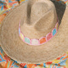 Sunshine Tienda Pastel Kandy Crochet Palm Hat