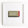 Match South - Tiny Lou's: White Frame: $135