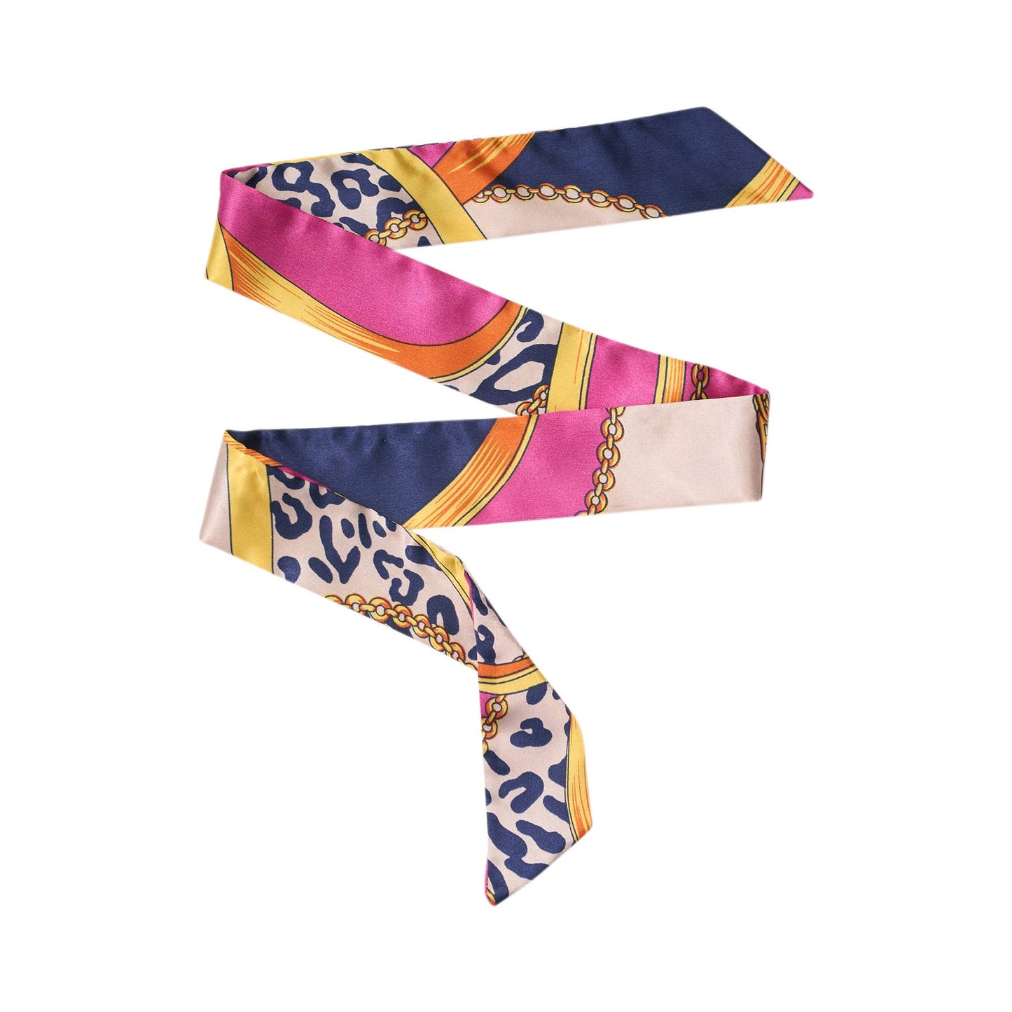 Malibu Sugar - Twilly Silk Scarves for Handbags: Creme