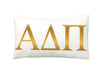 Sorority Letter Pillow