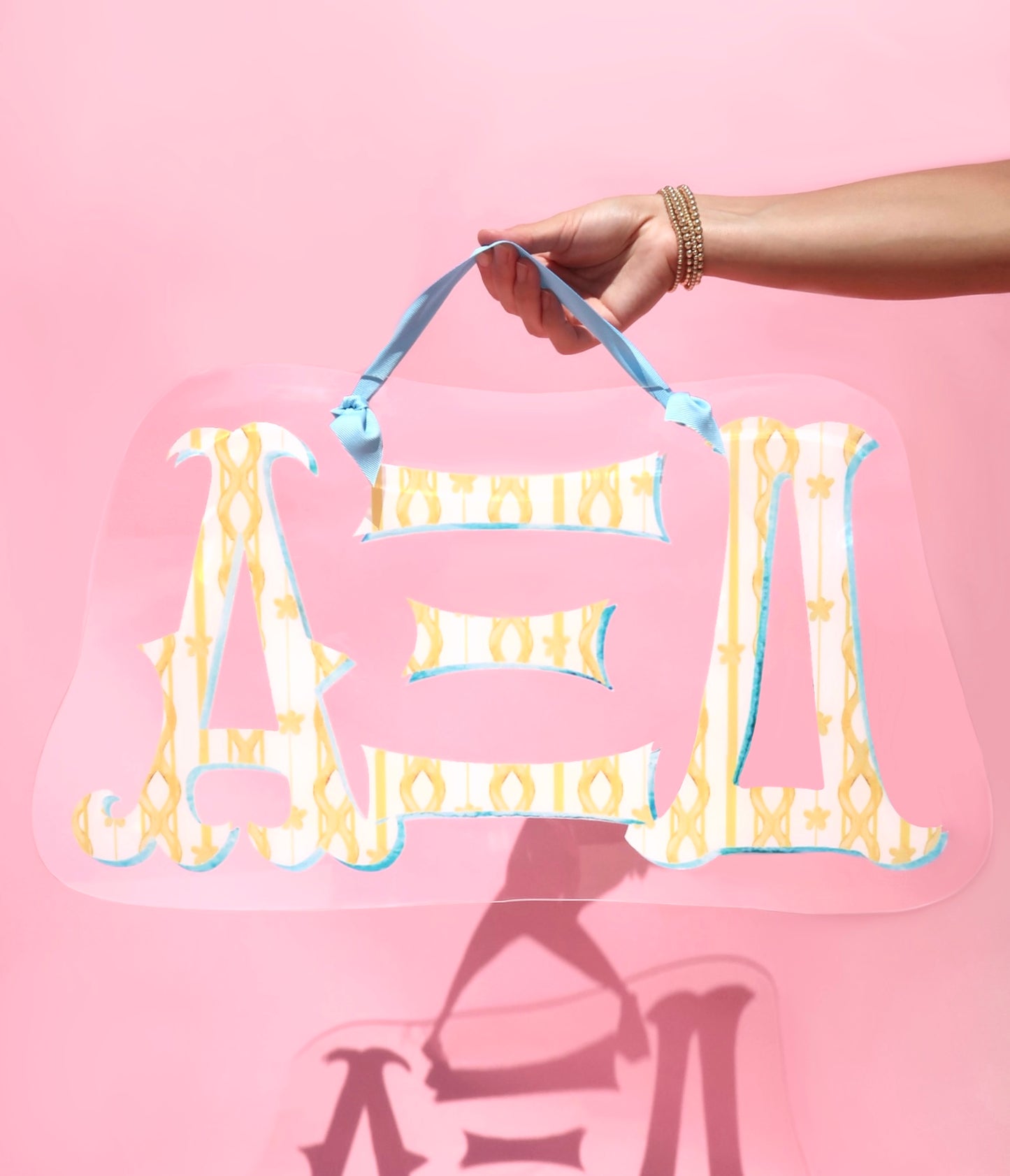 Sorority Acrylic Door Sign