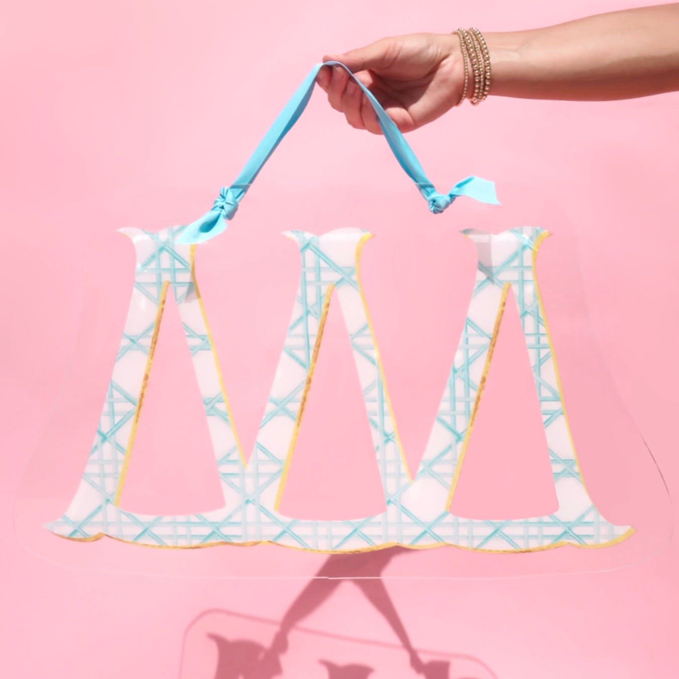 Sorority Acrylic Door Sign