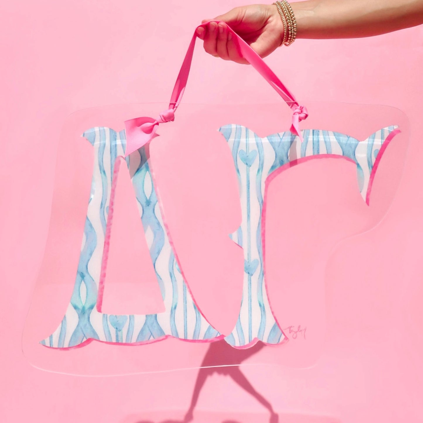 Sorority Acrylic Door Sign