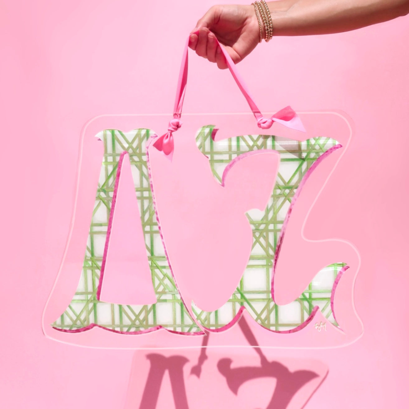Sorority Acrylic Door Sign