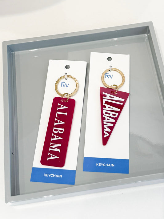 Pennant Keychain