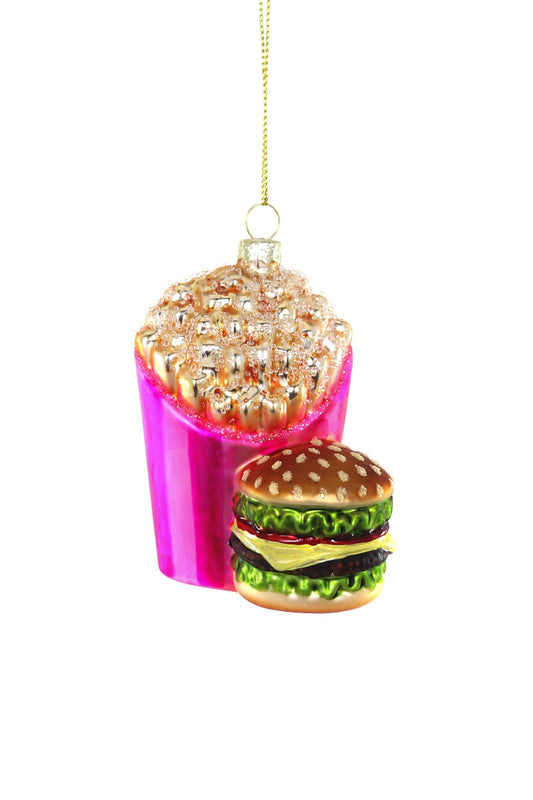 Burger & Fries Ornament