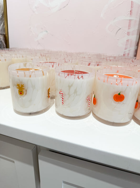 Icon Glass Candle