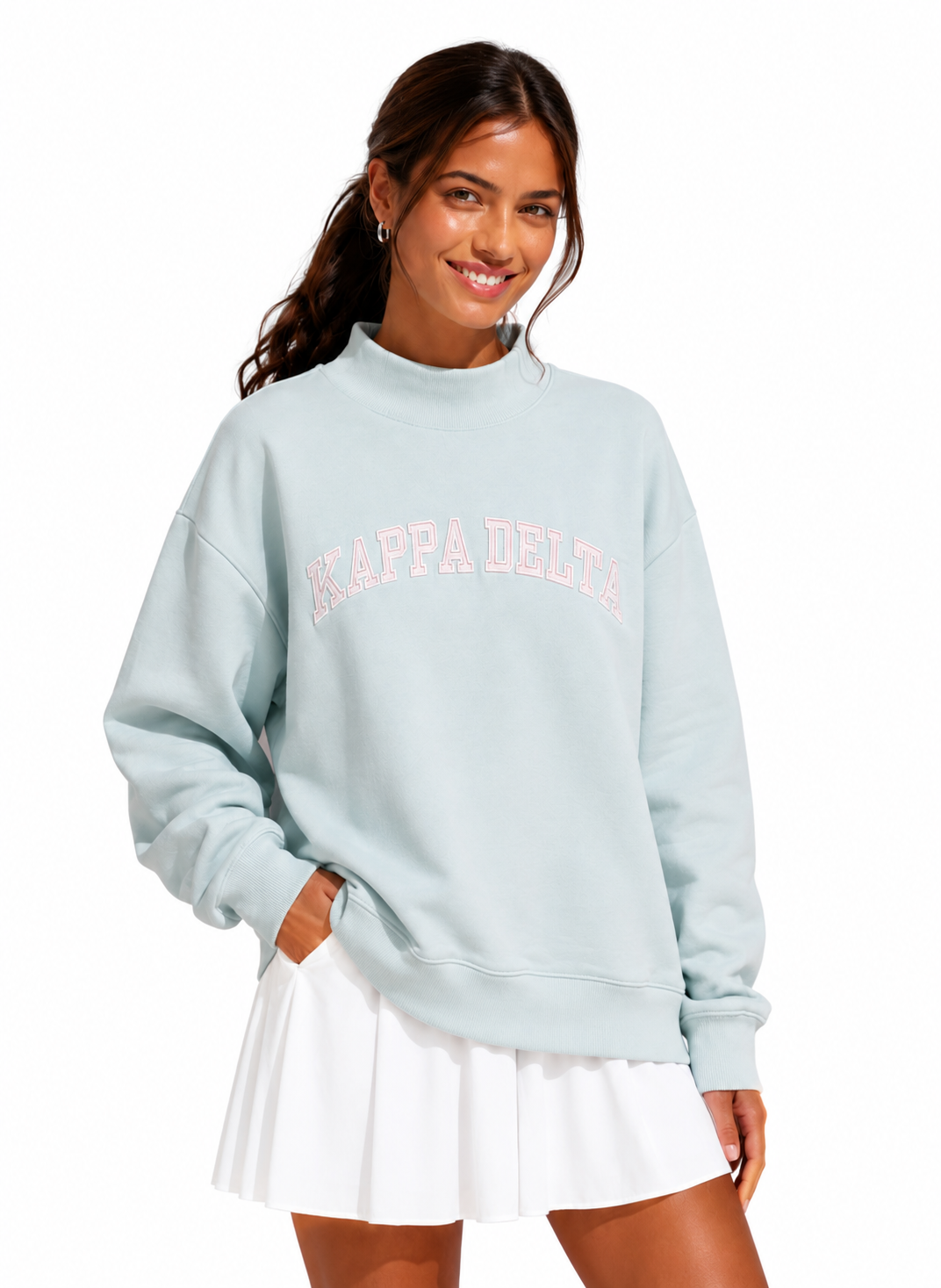 Sorority Mock Neck Sweatshirt Preorder