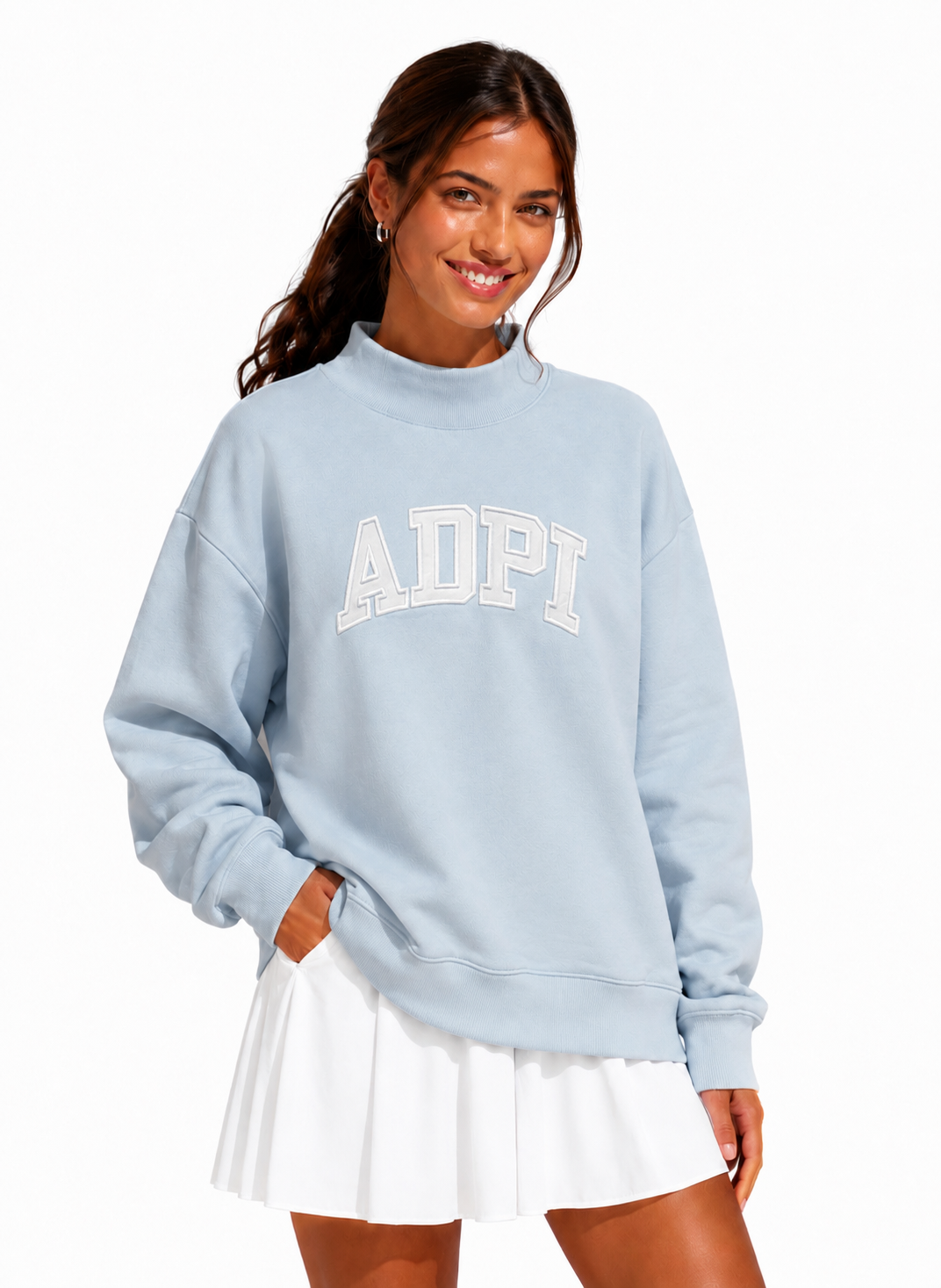 Sorority Mock Neck Sweatshirt Preorder