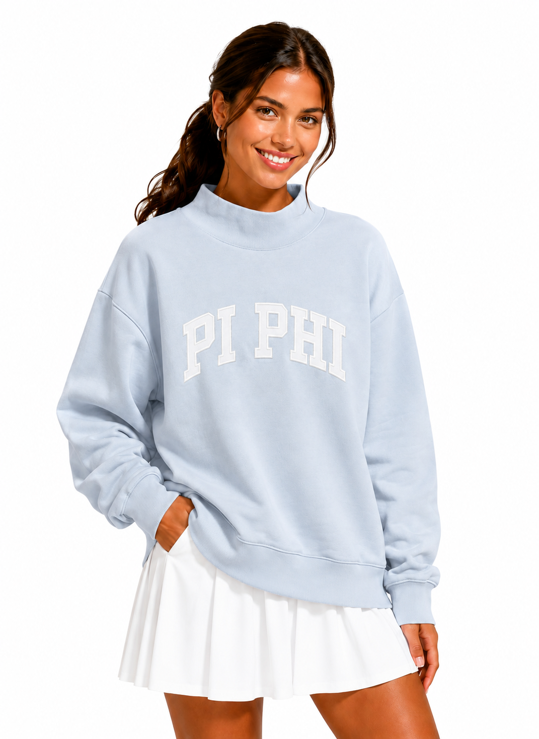 Sorority Mock Neck Sweatshirt Preorder
