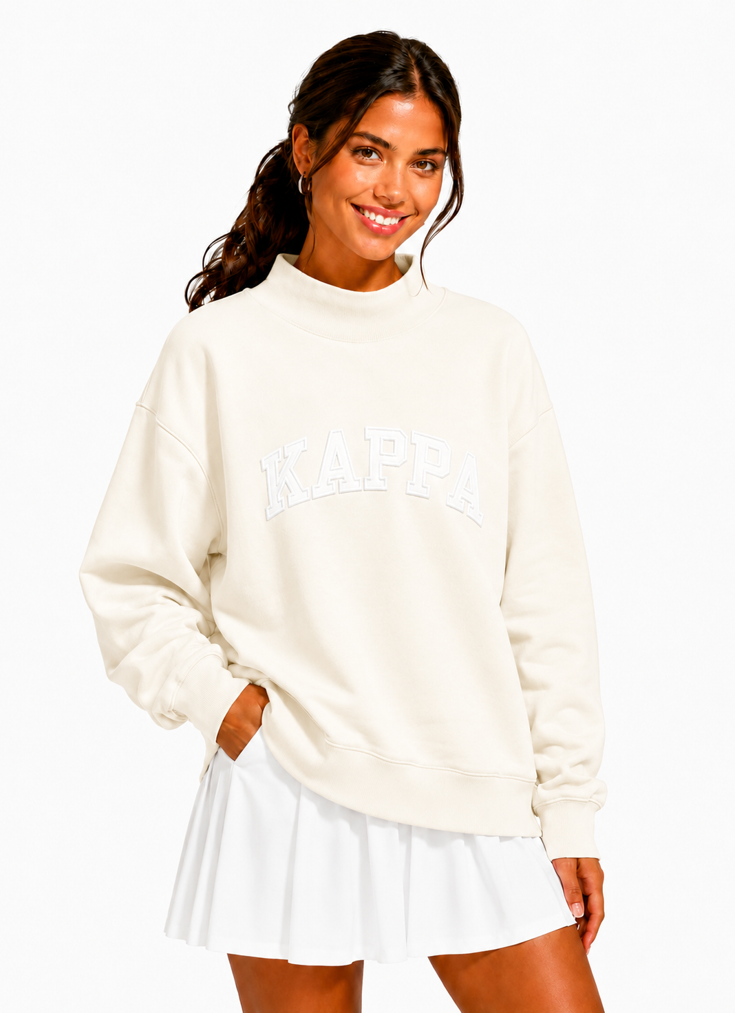 Sorority Mock Neck Sweatshirt Preorder