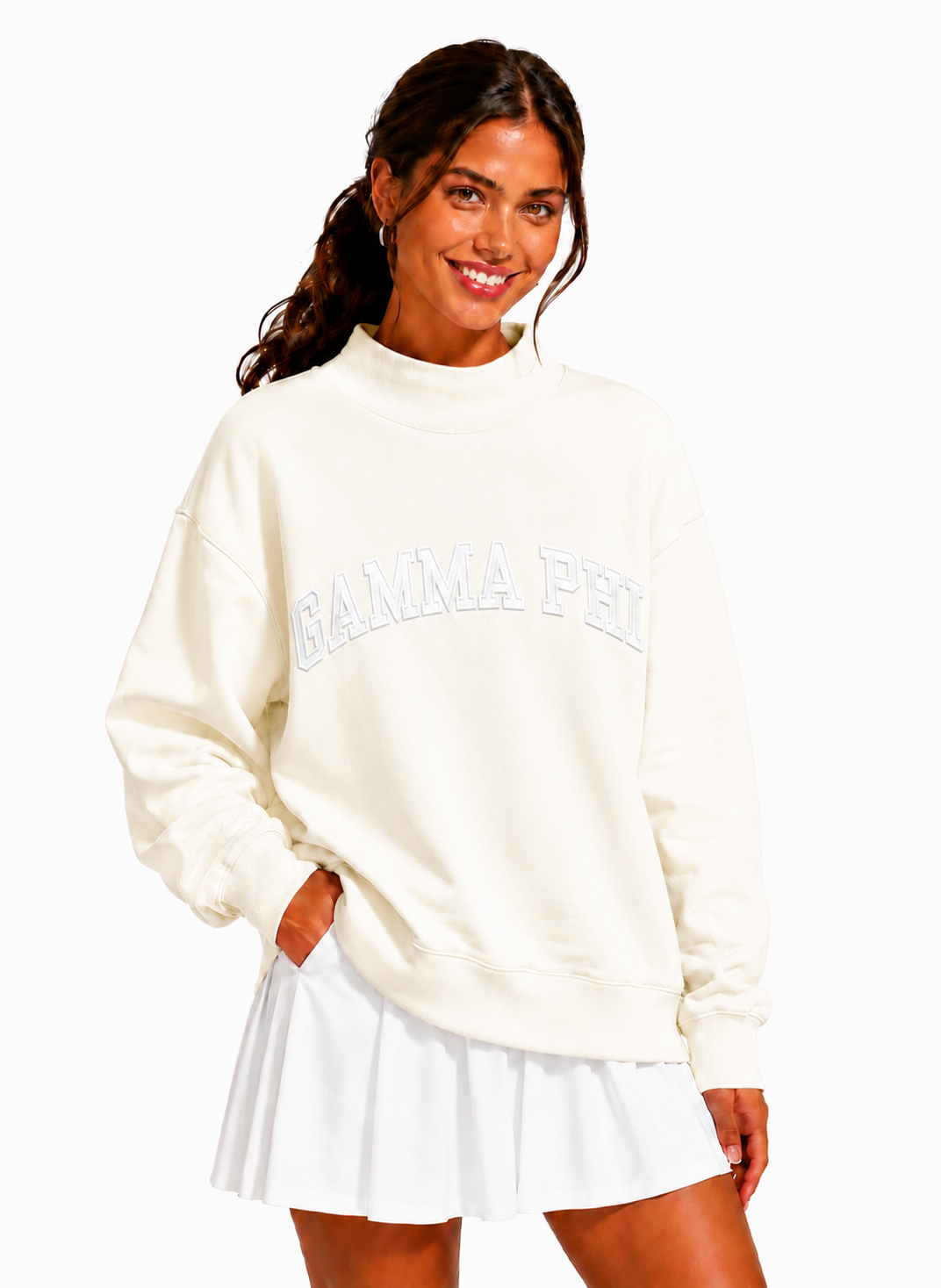 Sorority Mock Neck Sweatshirt Preorder