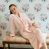 Weezie Women's Long Scallop Lightweight Robe