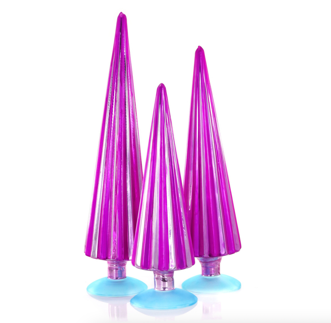 Pleated Trees - Fuchsia