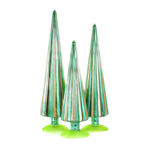 Pleated Trees - Green