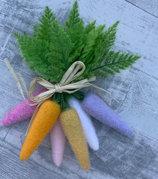 Flocked Carrot Bundle