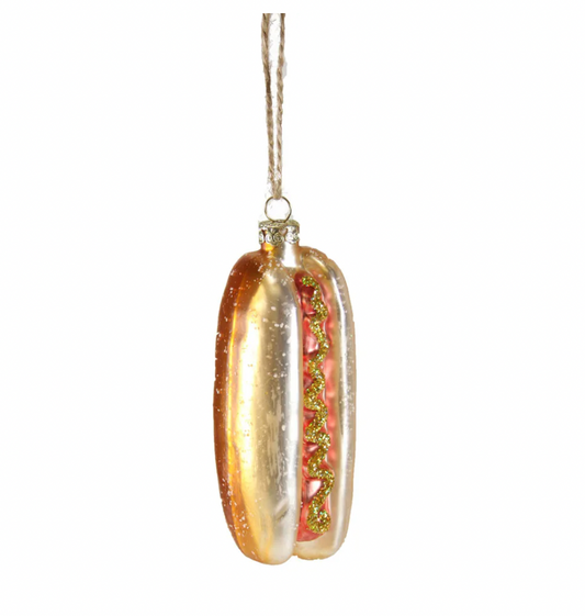 Hotdog Ornament